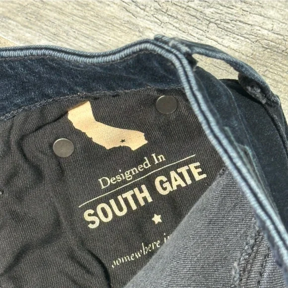 AG ADRIANO GOLDSCHMIED THE MARI Dark Wash High Rise Straight Leg Jeans 27 - Picture 13 of 15